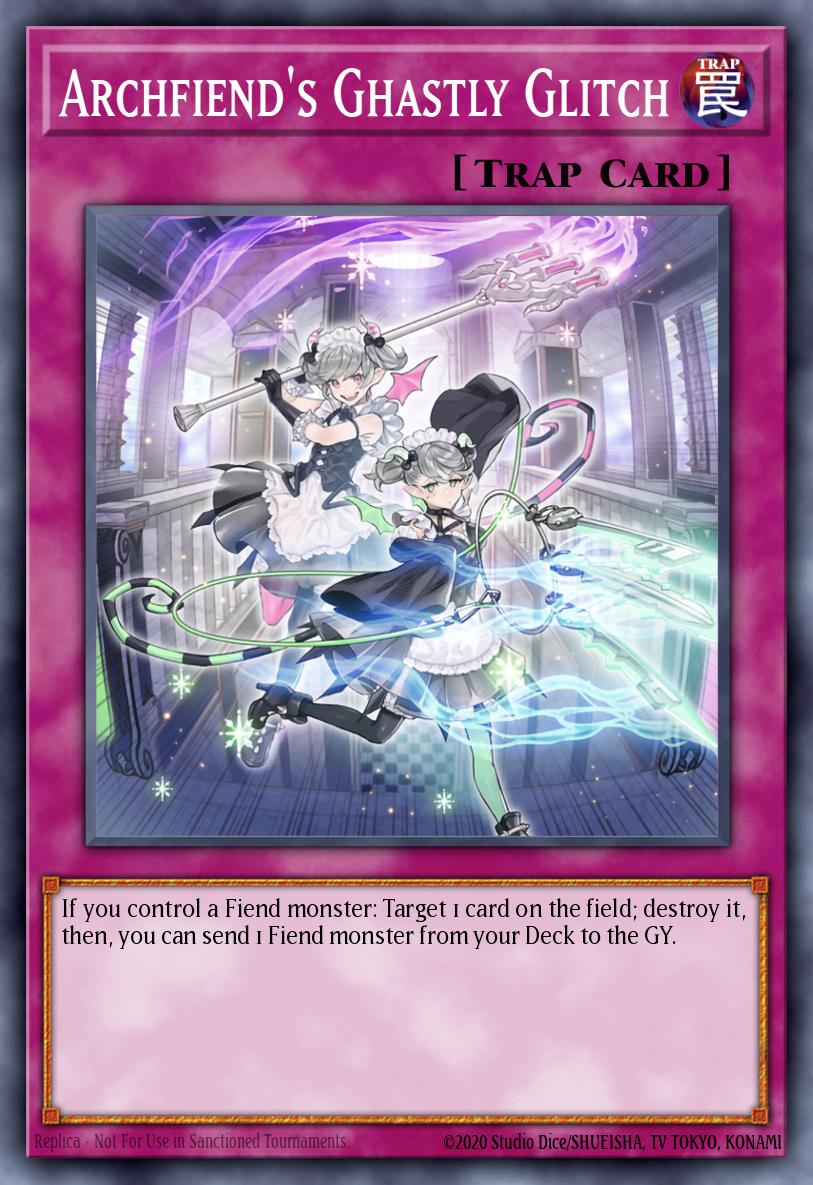 EN238 - MP23-EN238 - Archfiend's Ghastly Glitch - Common - Normal Trap - 25th Anniversary Duelist Heroes Tin