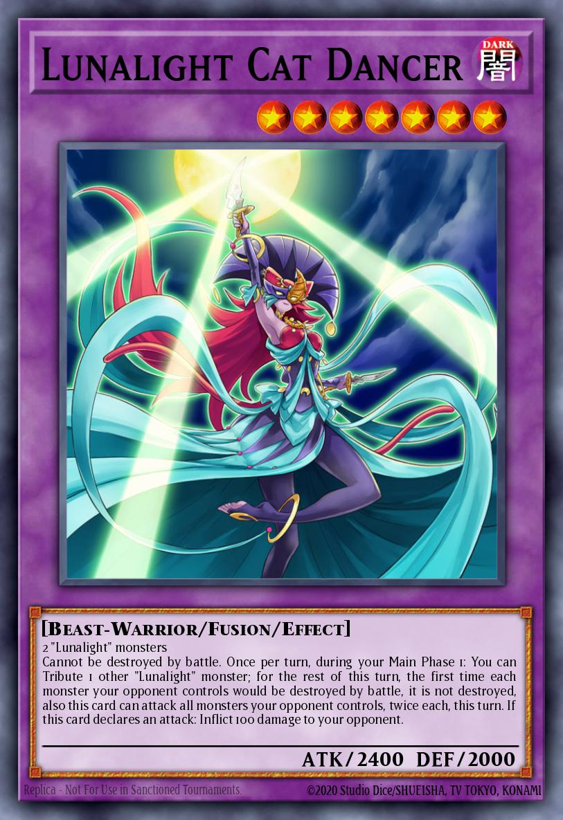 LAVD-ENL30 - Lunalight Cat Dancer - Ultra Rare - Legendary Arc-V Decks