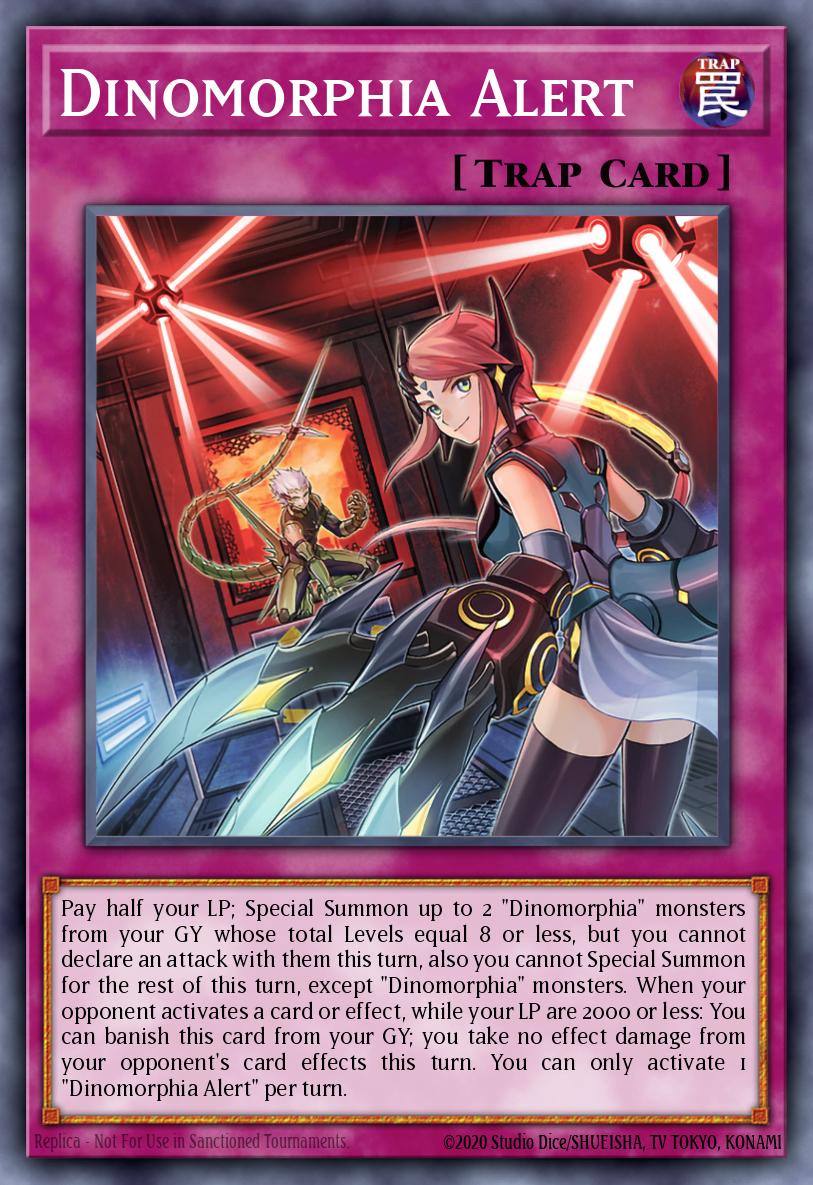 EN038 - MP23-EN038 - Dinomorphia Alert - Common - Normal Trap - 25th Anniversary Duelist Heroes Tin