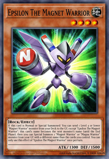 EN014 - MP23-EN014 - Epsilon The Magnet Warrior - Rare - Effect Monster - 25th Anniversary Duelist Heroes Tin