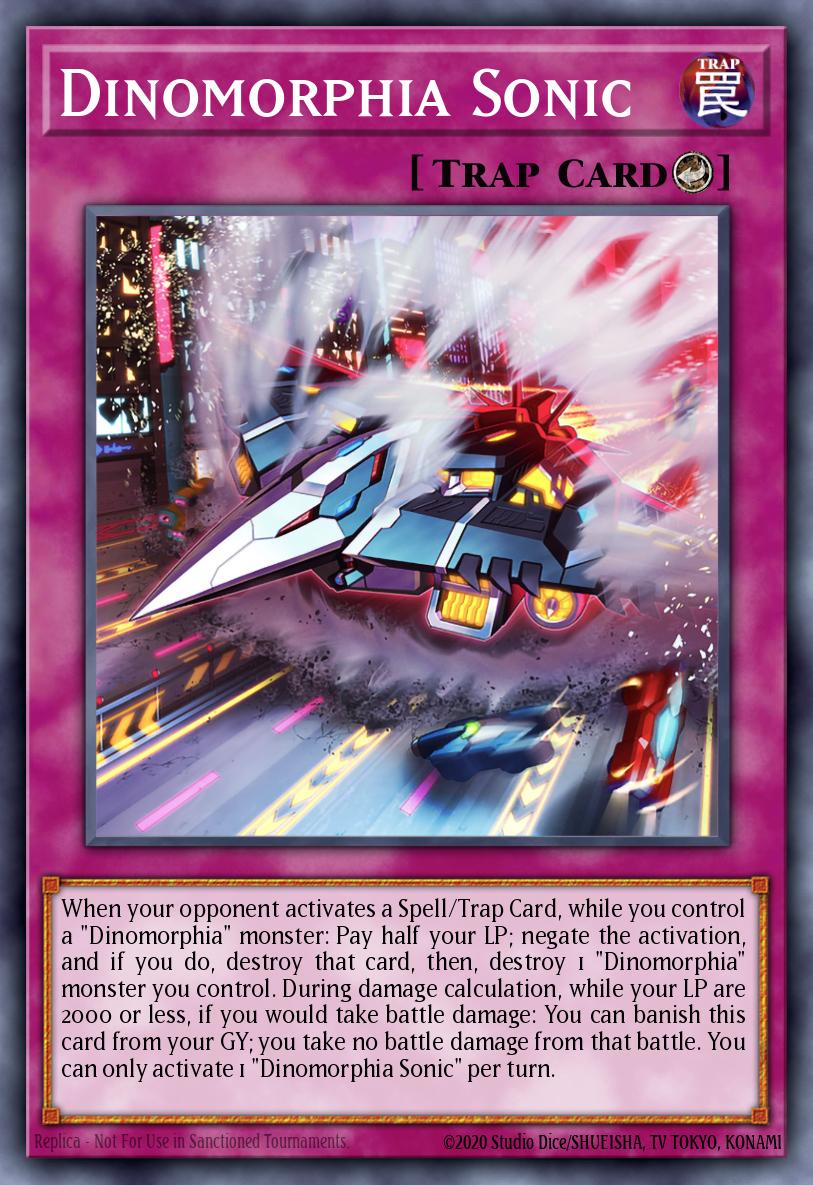 EN041 - MP23-EN041 - Dinomorphia Sonic - Common - Counter Trap - 25th Anniversary Duelist Heroes Tin