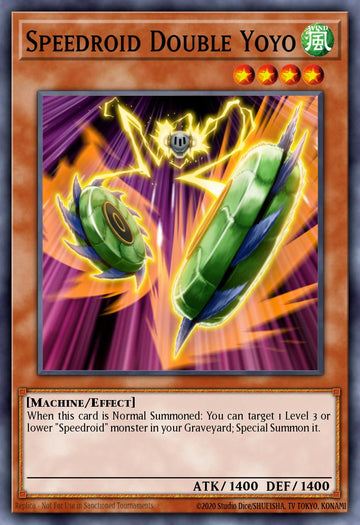 LAVD-ENS04 - Speedroid Double Yoyo - Common - Legendary Arc-V Decks