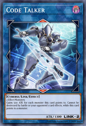 EN043 - FIGA-EN043 - Code Talker - Super Rare - Effect Link Monster - 1st Edition - Fists of the Gadgets