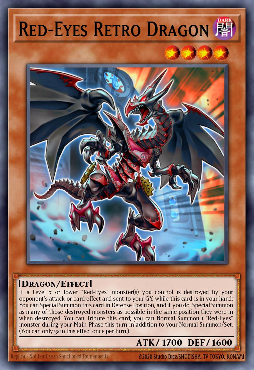 EN009 - LDS1-EN009 - Red-Eyes Retro Dragon - Common - Effect Monster - Legendary Duelists Season 1