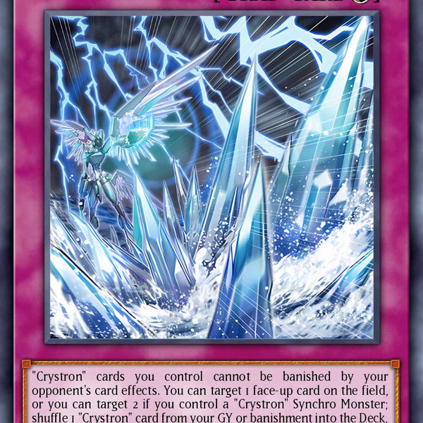 yugioh card cluster Crystron Cluster