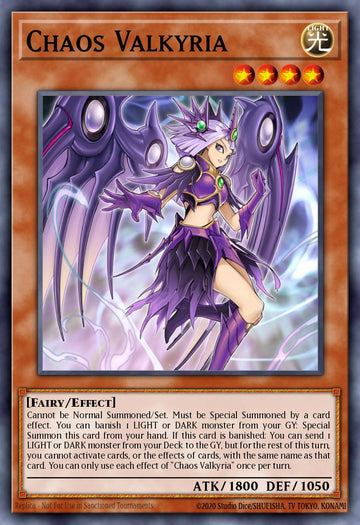 EN008 - toch-it008 - Chaos Valkyria - Collectors Rare - Effect Monster - Toon Chaos 1st edition