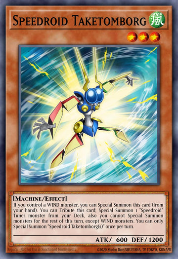 LAVD-ENS05 - Speedroid Taketomborg - Common - Legendary Arc-V Decks