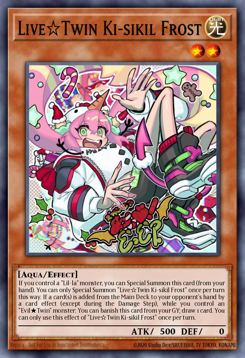 LIOV-EN017 - LIOV-EN017 - Live Twin Ki-sikil Frost - Starlight Rare - Effect Monster - Lightning Overdrive