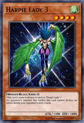 EN012 - HAC1-EN012 - Harpie Lady 3 - Common - Effect Monster - Hidden Arsenal Chapter 1