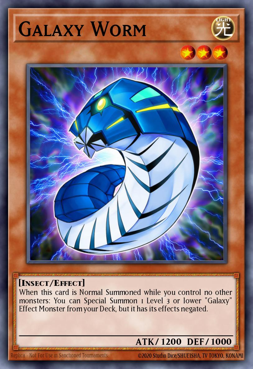 EN078 - BLAR-EN078 - Galaxy Worm - Ultra Rare - Effect Monster - Battles of Legend Armageddon