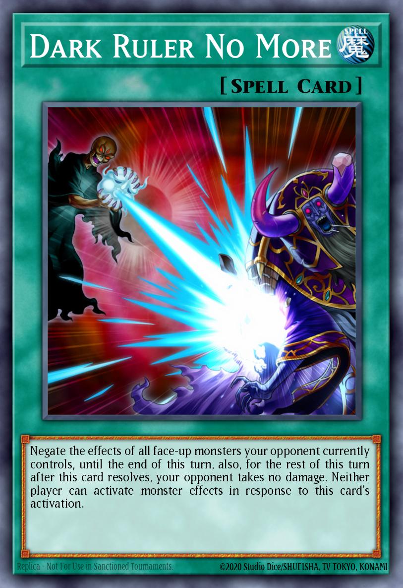 RA01-EN060 - RA01-EN060 - Dark Ruler No More - Secret Rare - Normal Spell - Rarity Collection