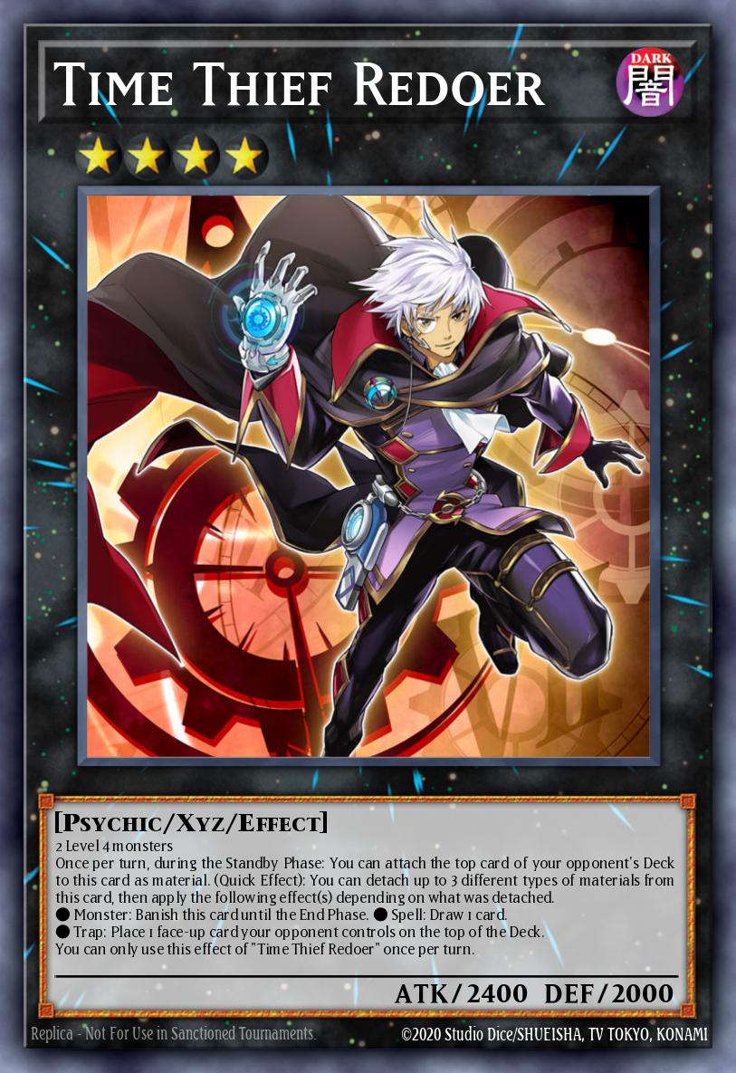 RA01-EN041 - RA01-EN041 - Time Thief Redoer - Collector's Rare - Effect Xyz Monster - Rarity Collection