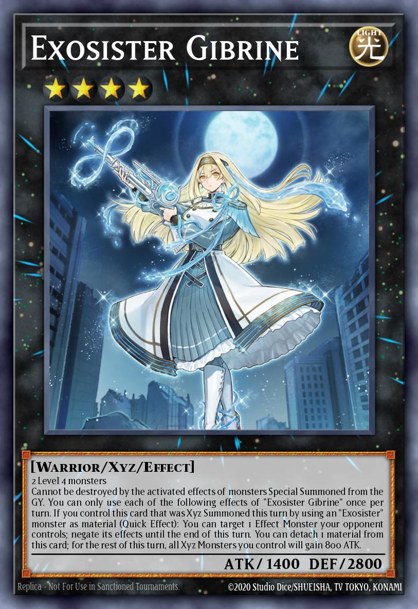 EN258 - MP23-EN258 - Exosister Gibrine - Rare - Effect Xyz Monster - 25th Anniversary Duelist Heroes Tin
