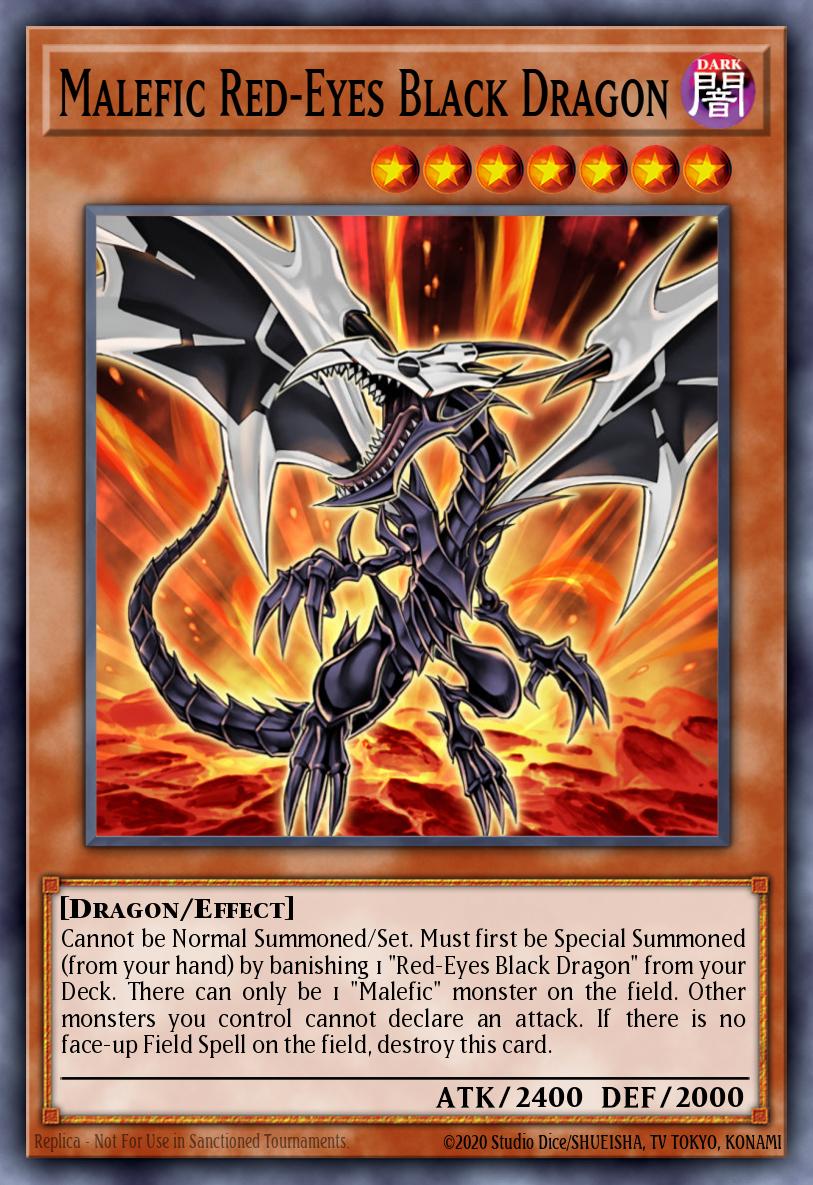 EN006 - LDS1-EN006 - Malefic Red-Eyes Black Dragon - Common - Effect Monster - Legendary Duelists Season 1