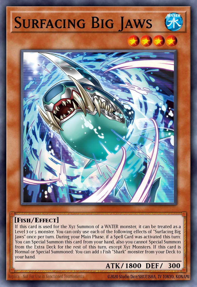 ROTA-EN001 - ROTA-EN001 - Surfacing Big Jaws - Quarter Century Secret Rare - - Rage of The Abyss