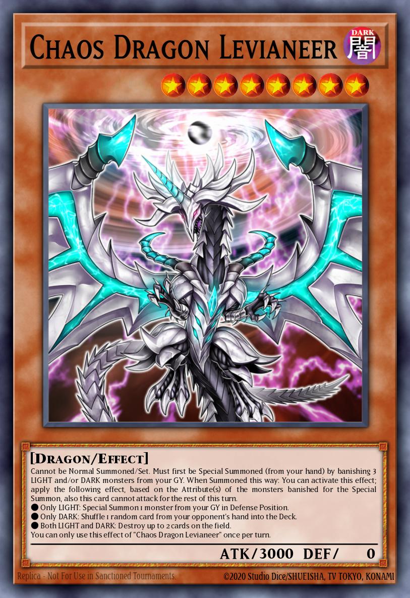 EN001 - OP12-SP001 - Chaos Dragon Levianeer - Ultimate Rare - VLP SPANISH