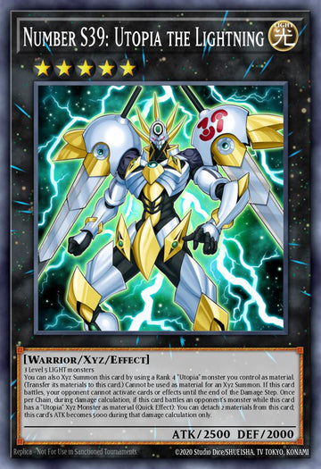 RA04-EN251 - Number S39: Utopia the Lightning
