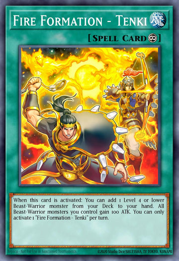 LAVD-ENL16 - Fire Formation - Tenki - Common - Legendary Arc-V Decks