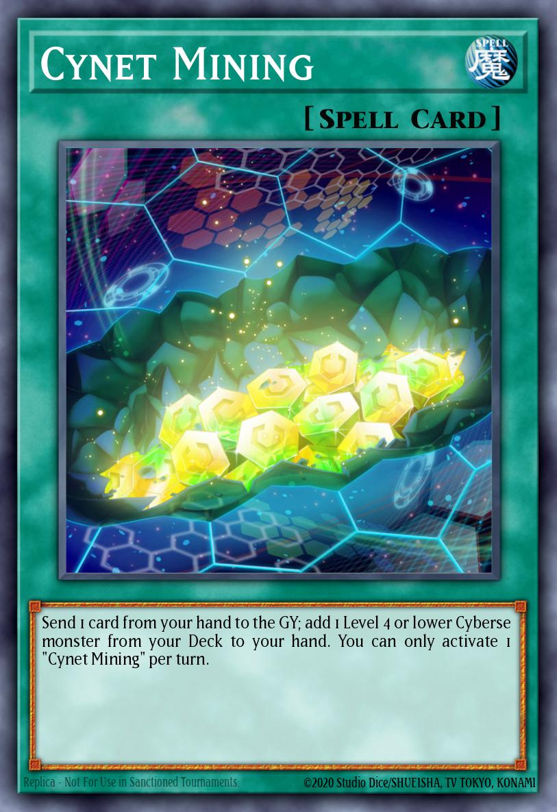 EN072 - MP20-EN072 - Cynet Mining - Super Rare - Normal Spell - Mega Pack 2020