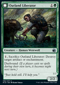 Outland Liberator // Frenzied Trapbreaker
