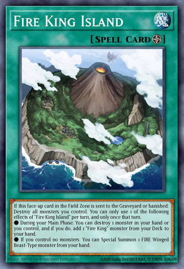 EN059 - Fire King Island RA03-EN059 - Ultimate Rare -