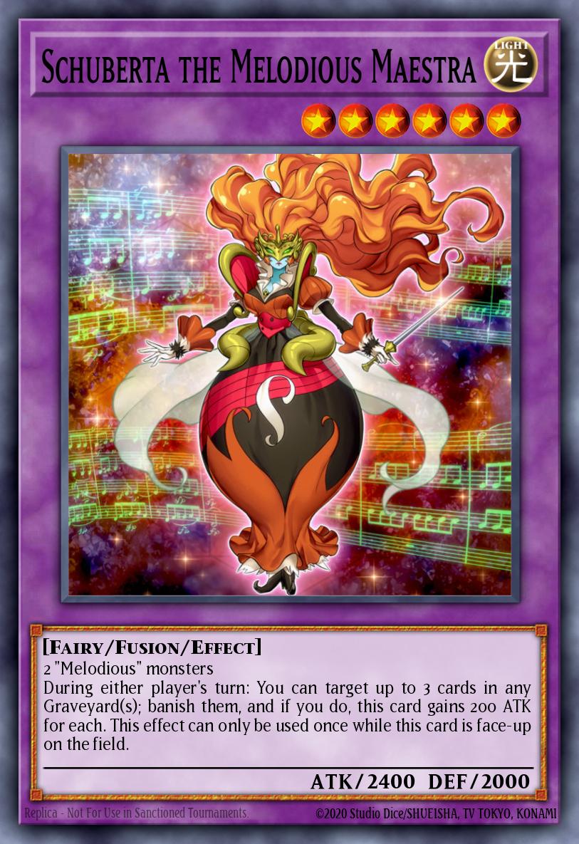 EN034 - Schuberta the Melodious Maestra RA03-EN034 - Ultimate Rare -
