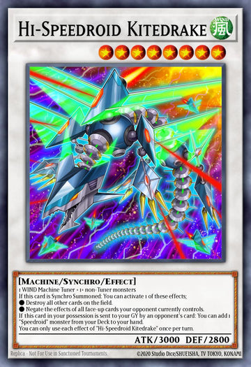 LAVD-ENS30 - Hi-Speedroid Kitedrake - Ultra Rare - Legendary Arc-V Decks