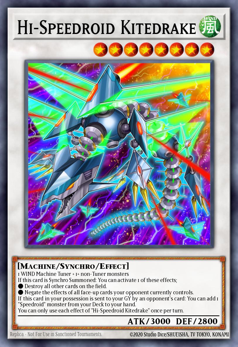 LAVD-ENS30 - Hi-Speedroid Kitedrake - Ultra Rare - Legendary Arc-V Decks