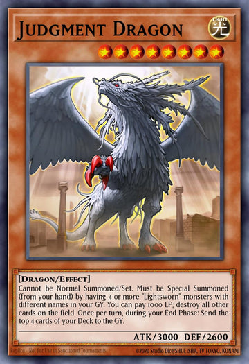 EN070 - DUSA-EN070 - Judgment Dragon - Ultra Rare - Effect Monster - 1st-Edition - Duelist Saga