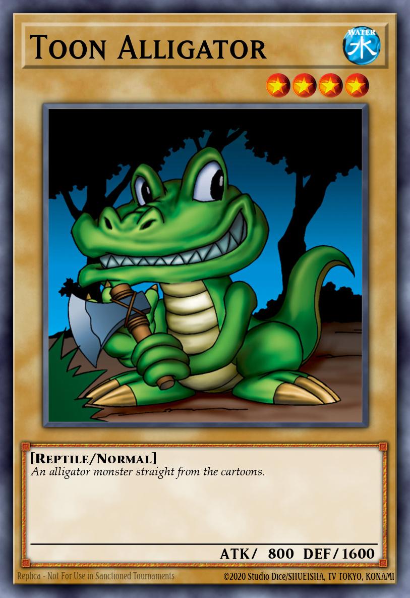 EN052 - LDS1-EN052 - Toon Alligator - Common - Normal Monster - Legendary Duelists Season 1