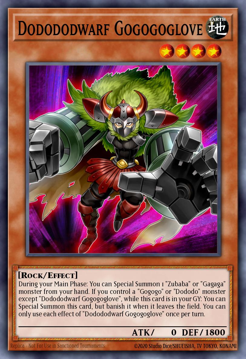 EN036 - LED6-EN036 - Dodododwarf Gogogoglove - Rare - Effect Monster - Legendary Duelists 6 Magical Hero