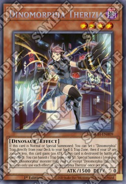Dinomorphia Therizia (V.1 - Secret Rare)