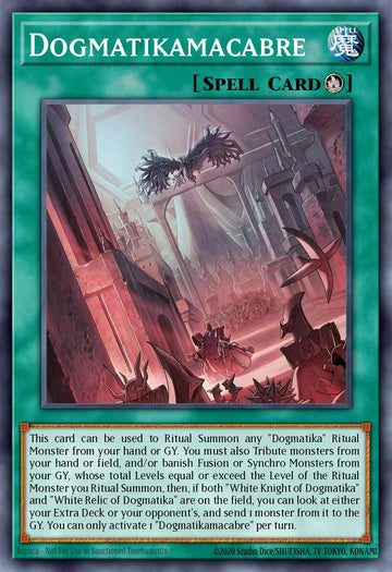 EN029 - MP23-EN029 - Dogmatikamacabre - Rare - Ritual Spell - 25th Anniversary Duelist Heroes Tin