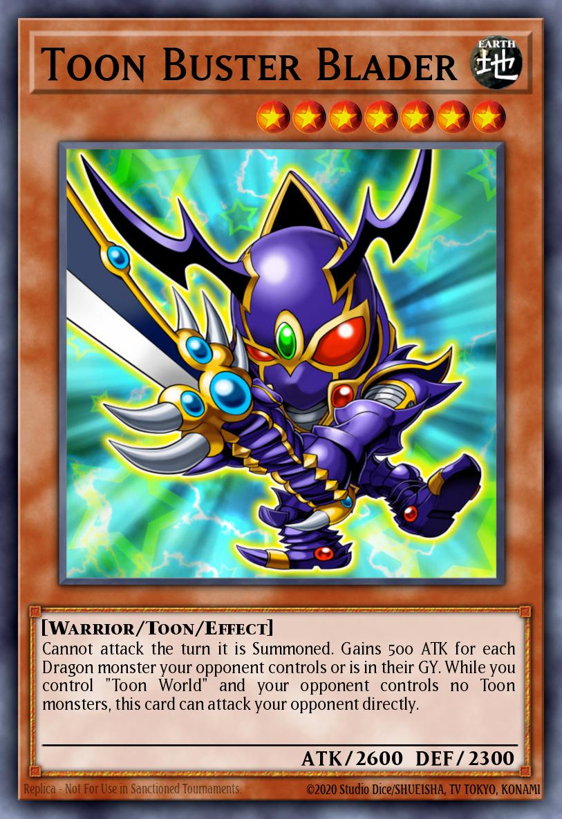 EN065 - LDS1-EN065 - Toon Buster Blader - Common - Toon monster - Legendary Duelists Season 1