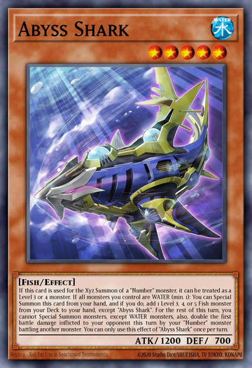 EN030 - Abyss Shark RA03-EN030  - - Ultimate Rare - -