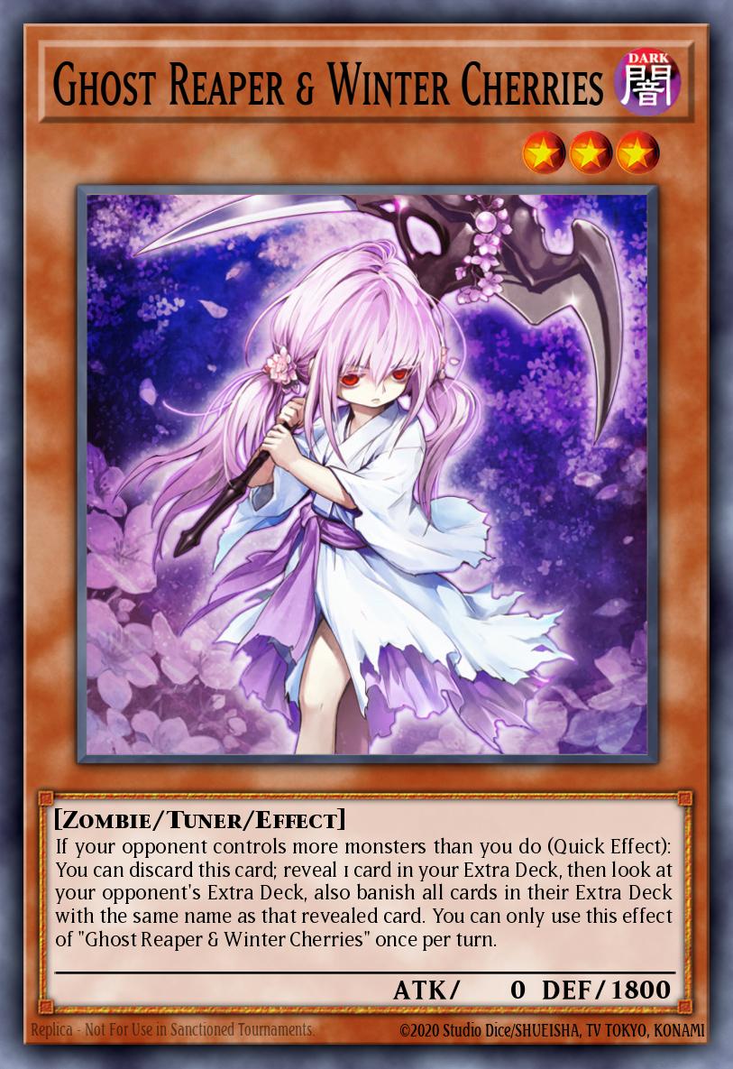 EN014 - Ghost Reaper & Winter Cherries (alternate artwork) RA03-EN014 - Ultimate Rare -