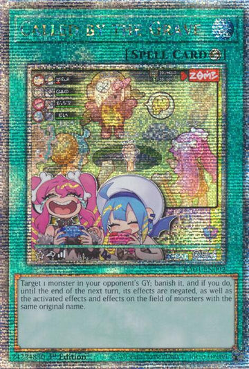 RA04-EN092 - Called by the Grave (New Art) - Quarter Century Secret Rare - Quarter Century Stampede