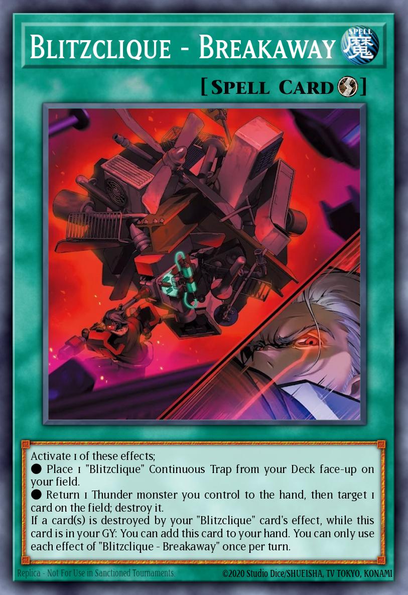 CORI-EN051 - Blitzclique - Breakaway - Super Rare - Chaos Origins