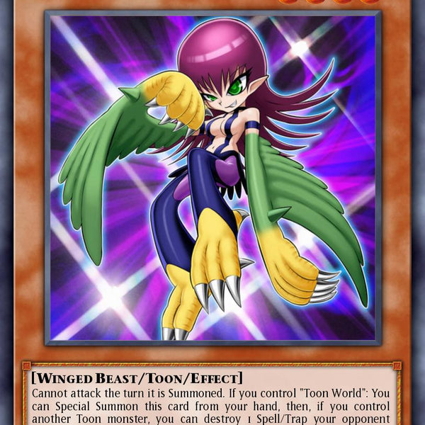 TOCH-IT002 - Toon Harpie Lady - Collectors Rare