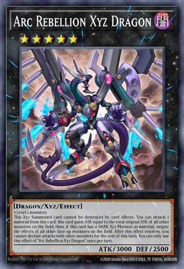LAVD-ENO32 - Arc Rebellion Xyz Dragon - Common - Legendary Arc-V Decks