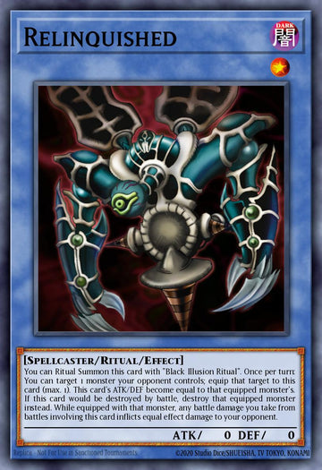 EN010 - STP1-IT010 - Relinquished - Ultra Rare - Ritual Monster - Speed Duel Tournament Pack: 1