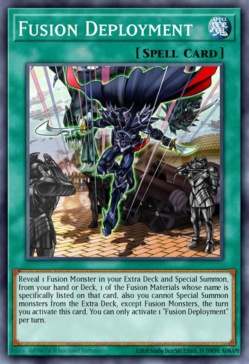 EN065 - RA02-EN065 - Fusion Deployment - Quarter Century Secret Rare - - Rarity Collection 2