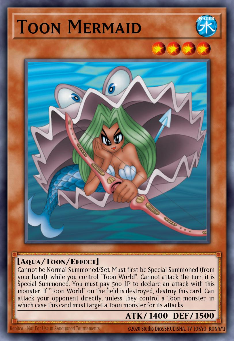 EN054 - LDS1-EN054 - Toon Mermaid - Common - Toon monster - Legendary Duelists Season 1