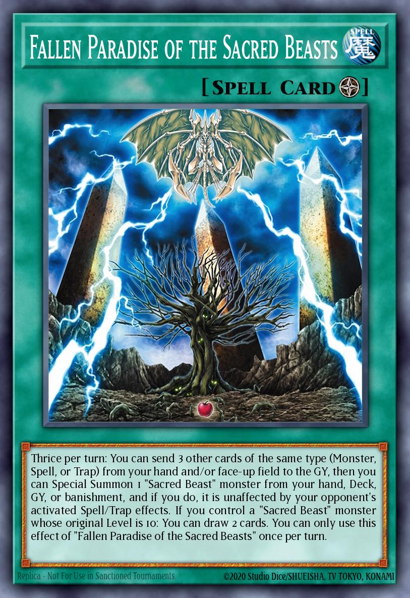 CORI-EN048 - Fallen Paradise of the Sacred Beasts - Common - Chaos Origins