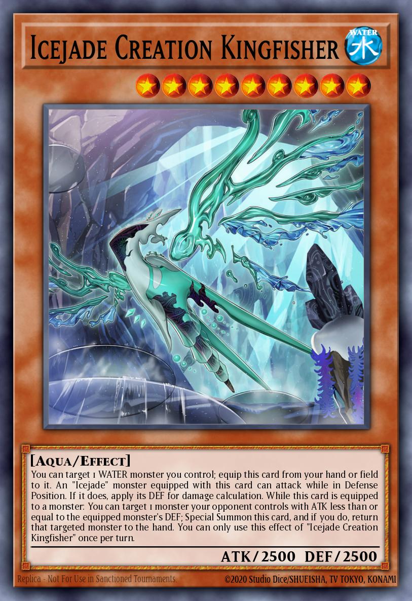 EN008 - MP23-EN008 - Icejade Creation Kingfisher - Common - Effect Monster - 25th Anniversary Duelist Heroes Tin