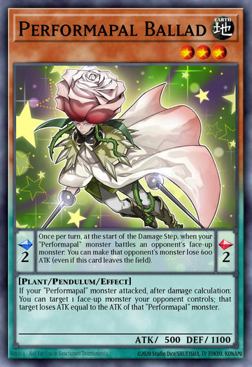 EN051 - LED6-EN051 - Performapal Pendulum Sorcerer - Common - Effect Pendulum Monster - Legendary Duelists 6 Magical Hero