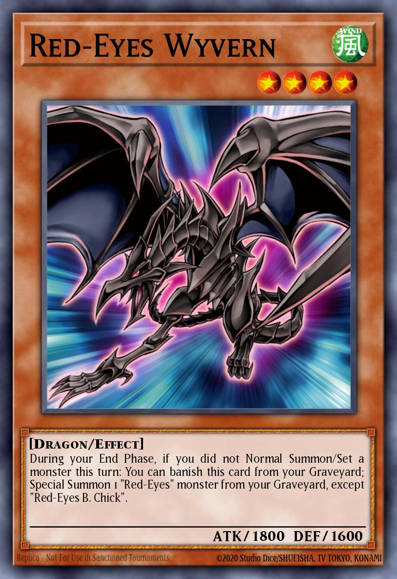 EN005 - LDS1-EN005 - Red-Eyes Wyvern - Common - Effect Monster - Legendary Duelists Season 1