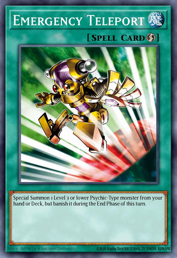 EN053 - RA02-EN053 - Emergency Teleport - Ultimate Rare - - Rarity Collection 2