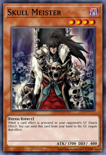 EN043 - ANGU-EN043 - Skull Meister - Collectors Rare - Effect Monster - Ancient Guardians