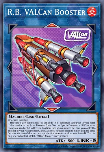 DUAD-EN093 - R.B. VALCan Booster - Starlight Rare - Duelist’s Advance